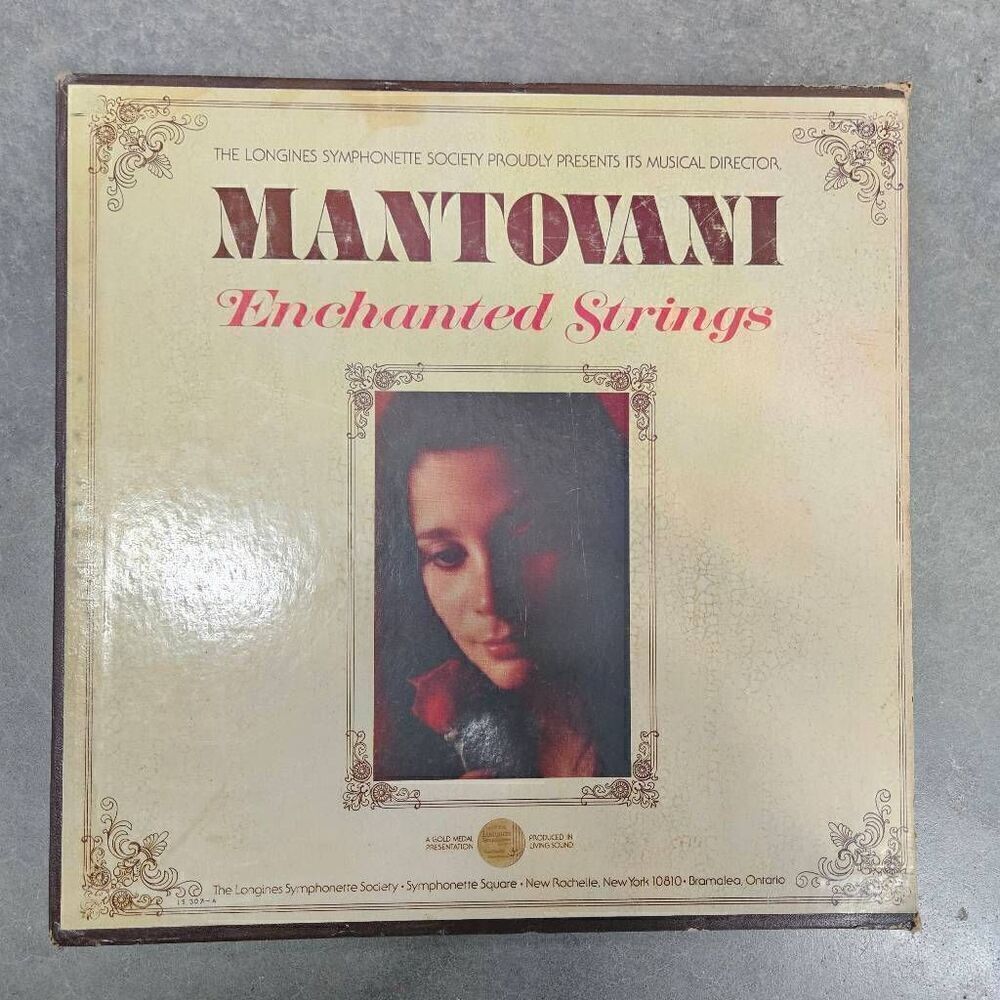 Enchanted Strings, Mantovani... Gold Medal Longines Symphonette "Living Sound" 5